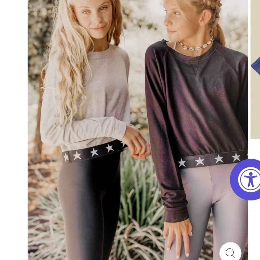 KatieJNYC tween billie star leggings